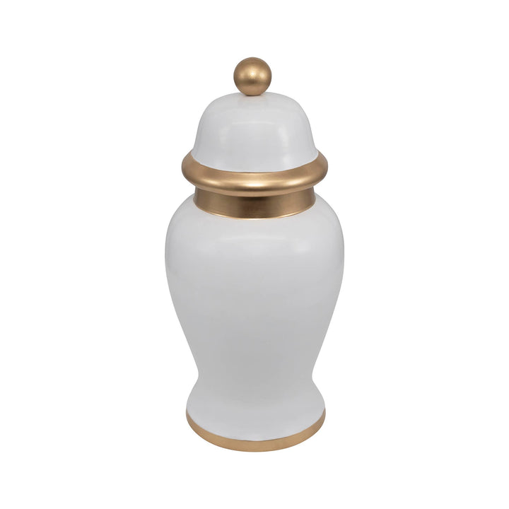 Gracie Ginger Jar: White / Petite - Something Splendid Co.