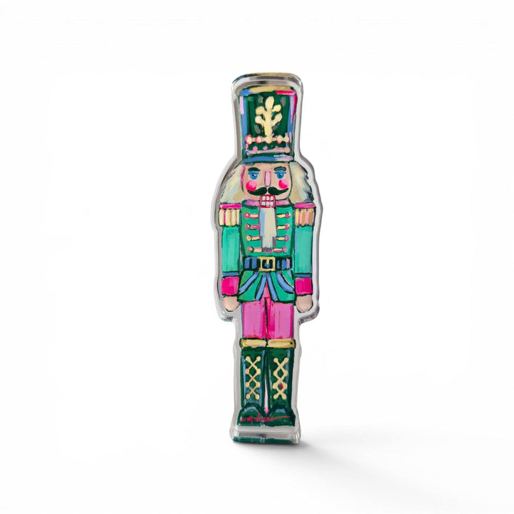 Green Acrylic Nutcracker WHOLESALE - Something Splendid Co.