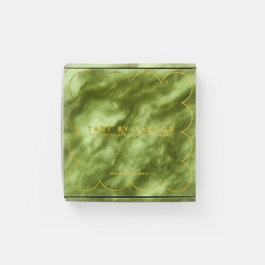 Green Marbled Mini Acrylic Picture Frame - Something Splendid Co.