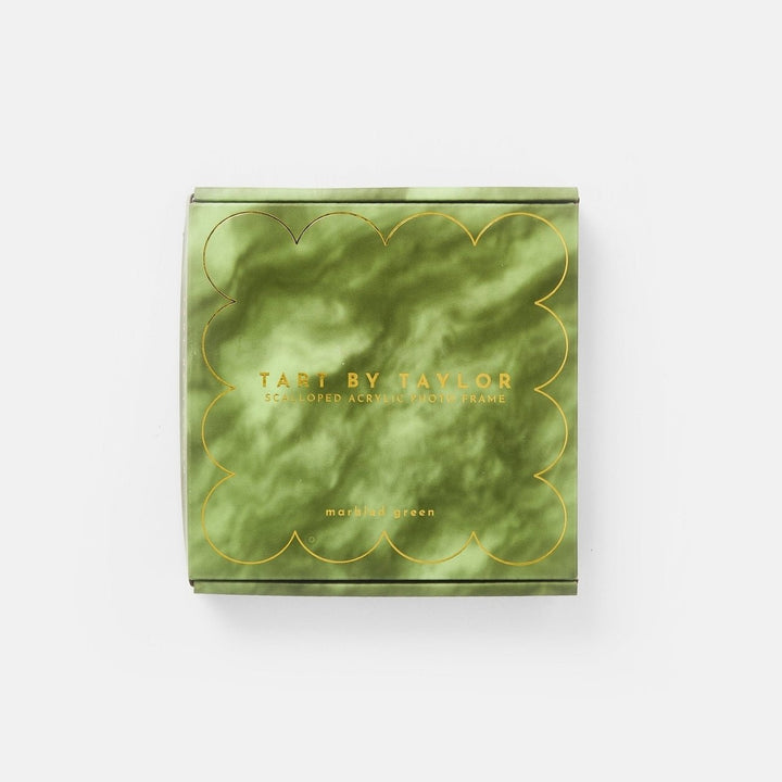 Green Marbled Mini Acrylic Picture Frame - Something Splendid Co.