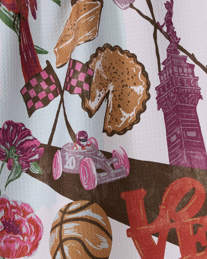 Greetings From Indiana Tea Towel - Something Splendid Co.