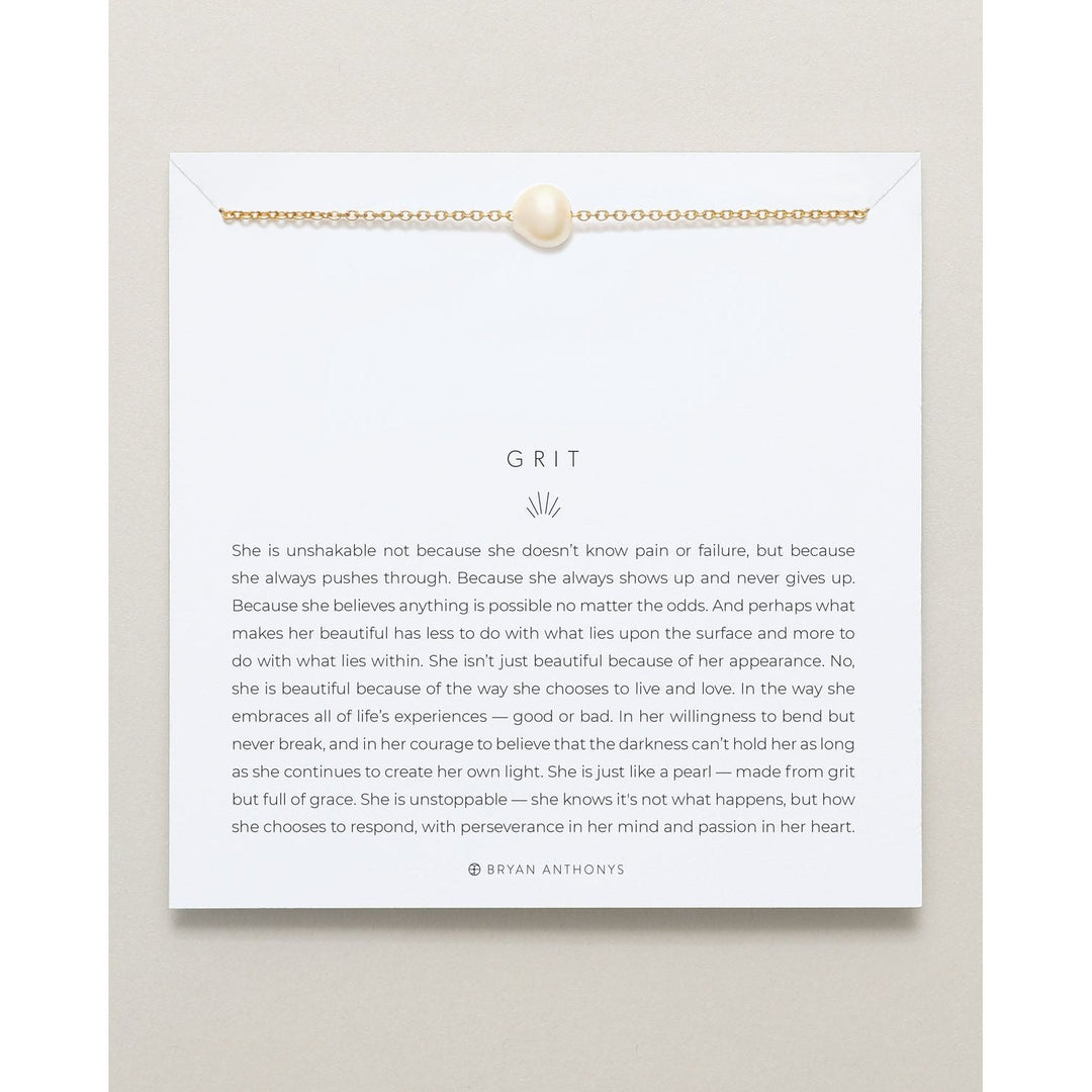 Grit Necklace - 14k Gold - Something Splendid Co.