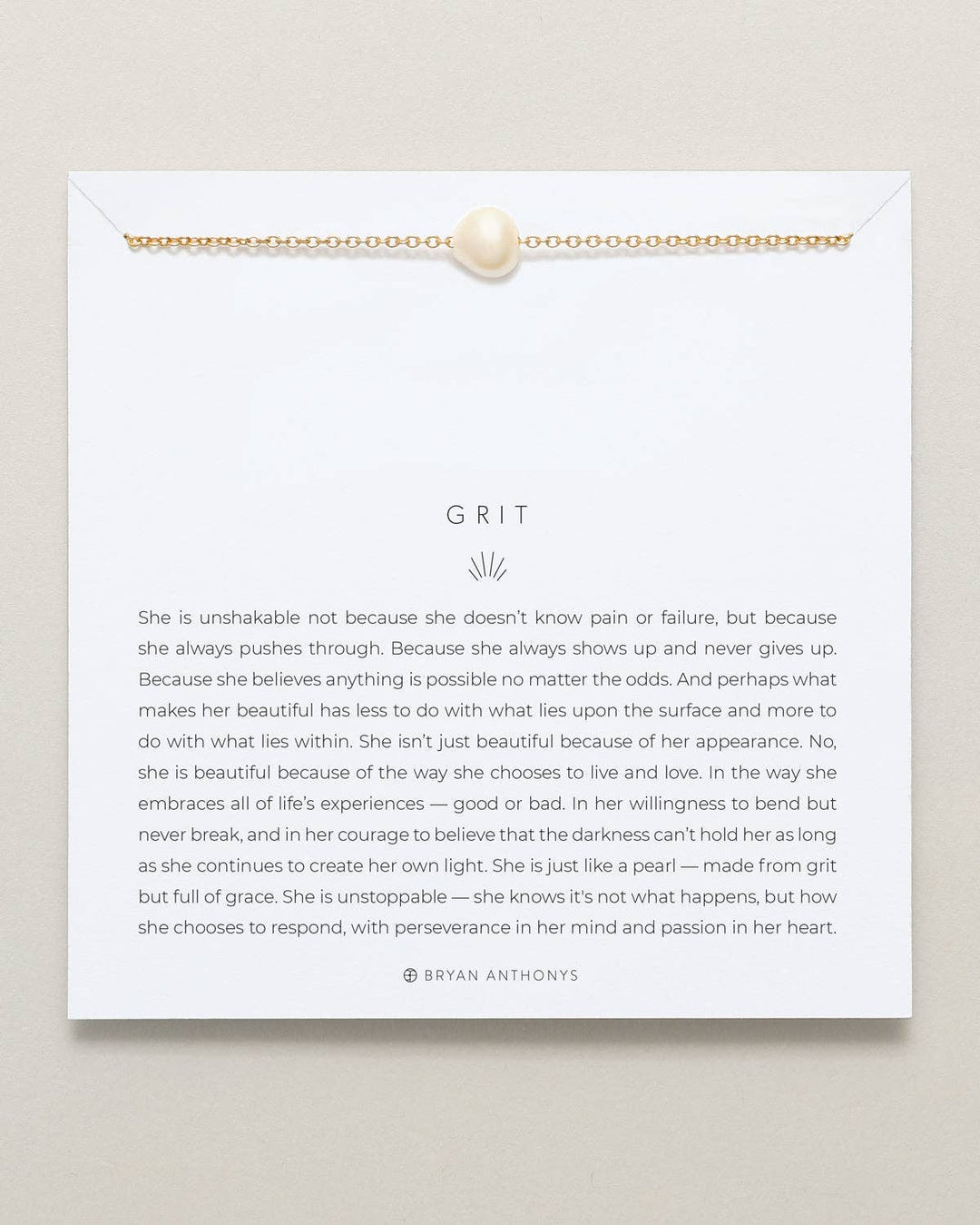 Grit Necklace - 14k Gold - Something Splendid Co.
