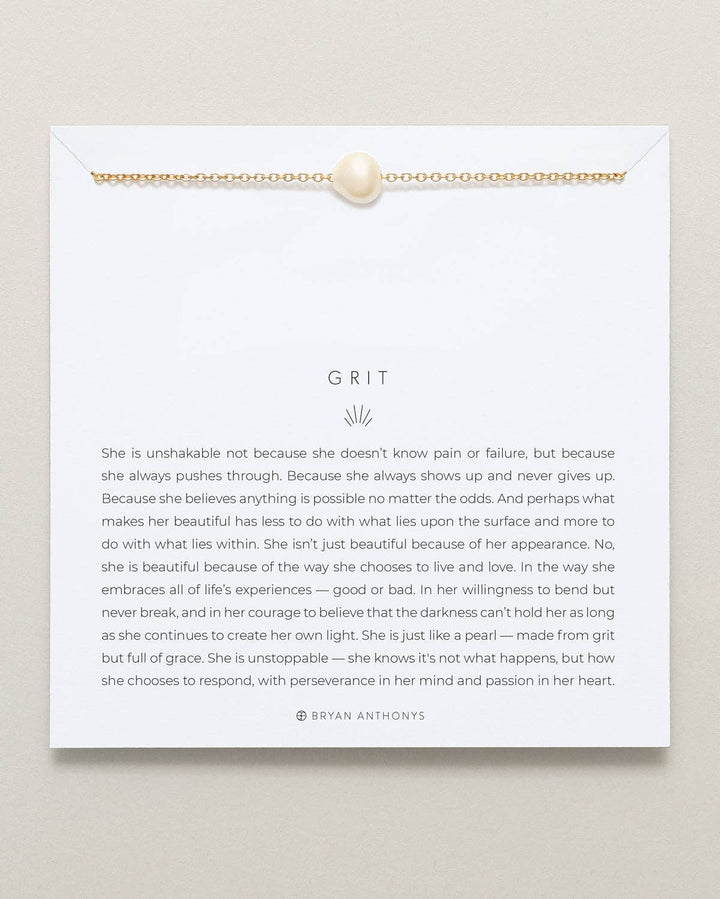 Grit Necklace - 14k Gold - Something Splendid Co.