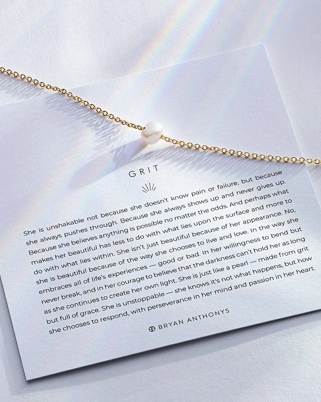 Grit Necklace - 14k Gold - Something Splendid Co.