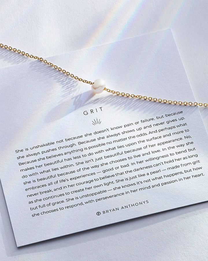 Grit Necklace - 14k Gold - Something Splendid Co.