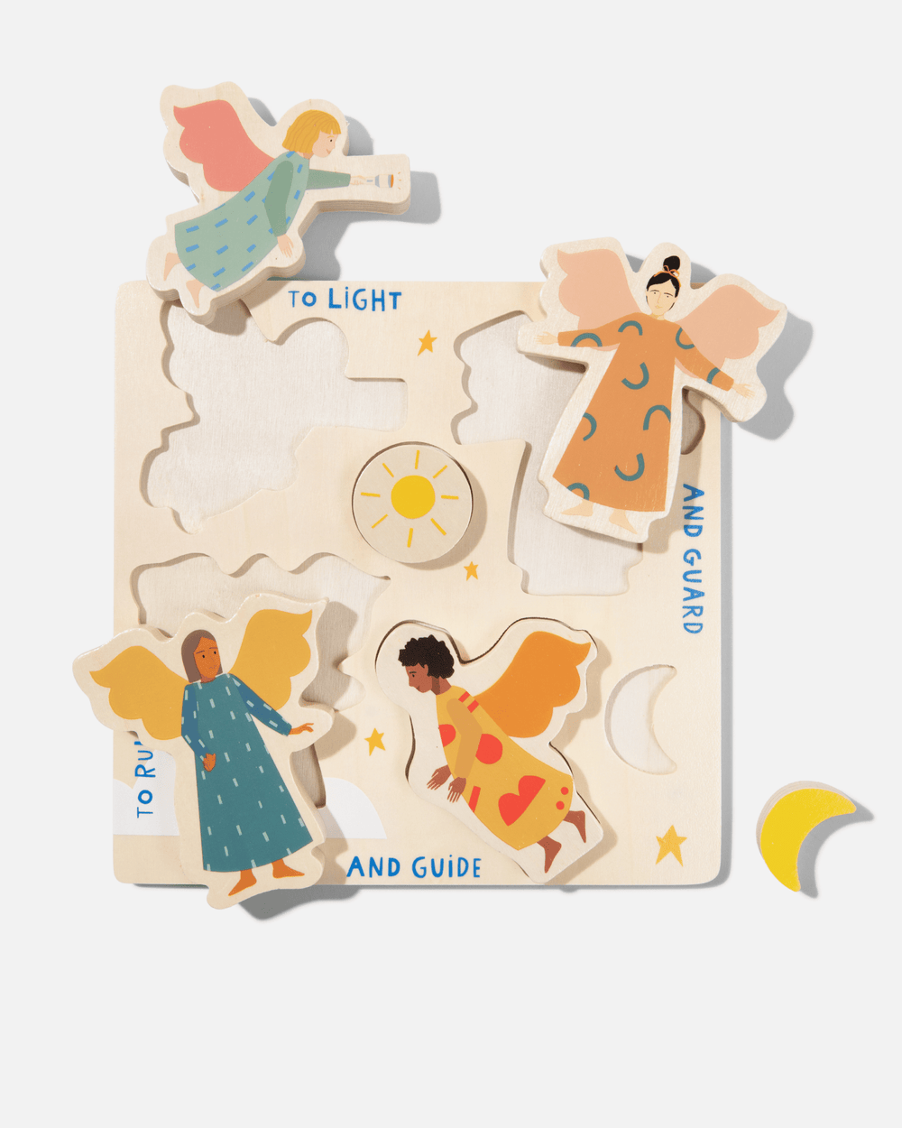 Guardian Angel Wooden Puzzle - Something Splendid Co.