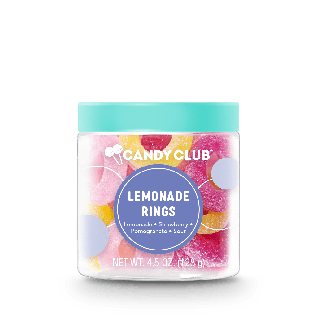 Gummy Candy Lemonade Rings - Something Splendid Co.