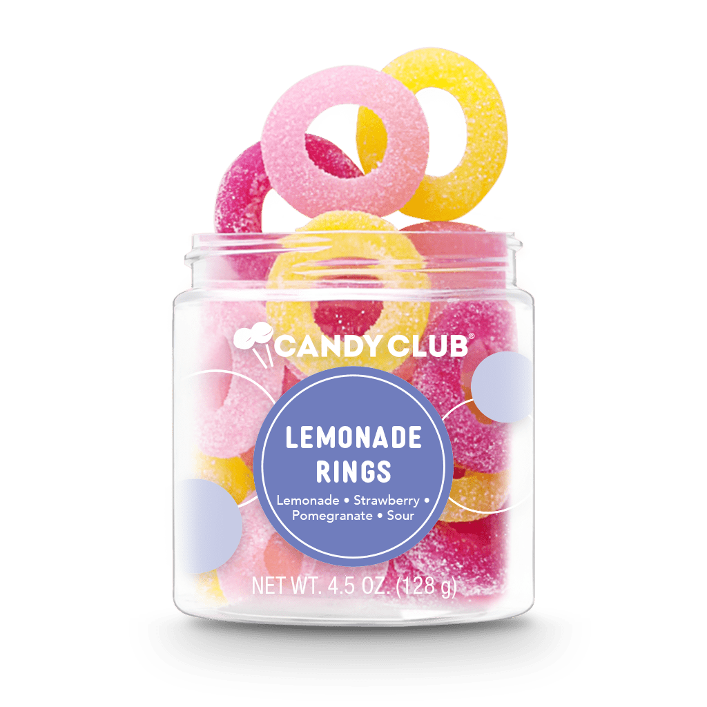 Gummy Candy Lemonade Rings - Something Splendid Co.