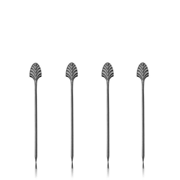 Gunmetal Deco Cocktail Picks by Viski® - Something Splendid Co.