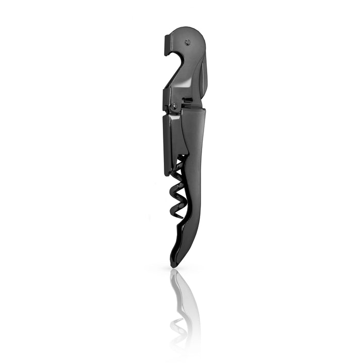 Gunmetal Signature Double Hinged Corkscrew by Viski® - Something Splendid Co.