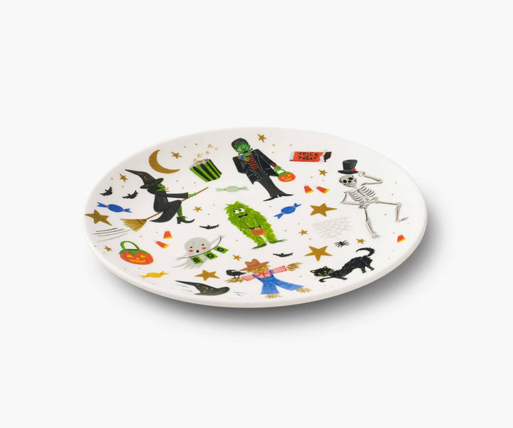 Halloween Parade Melamine Assorted Dessert Plates - Something Splendid Co.