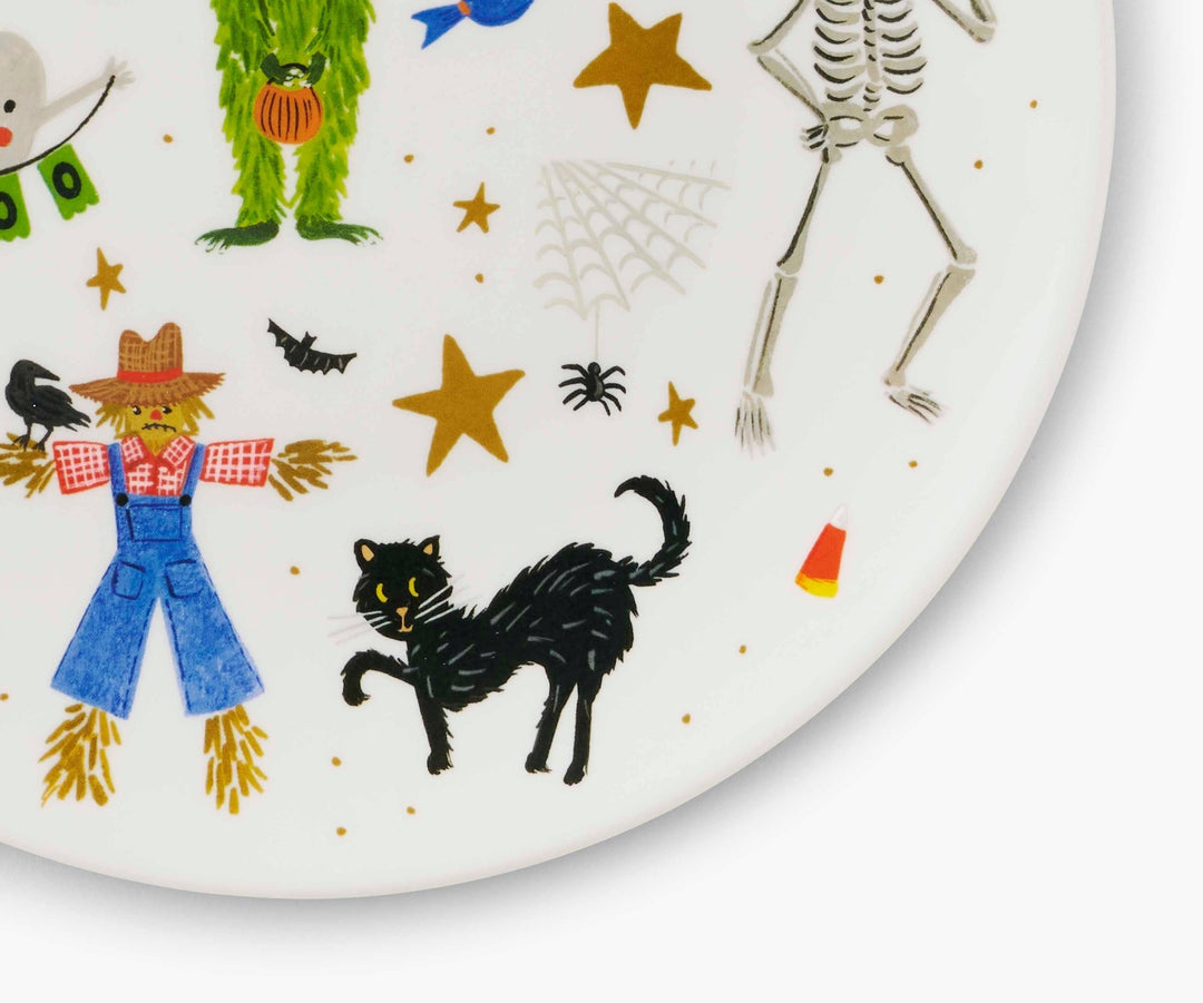 Halloween Parade Melamine Assorted Dessert Plates - Something Splendid Co.