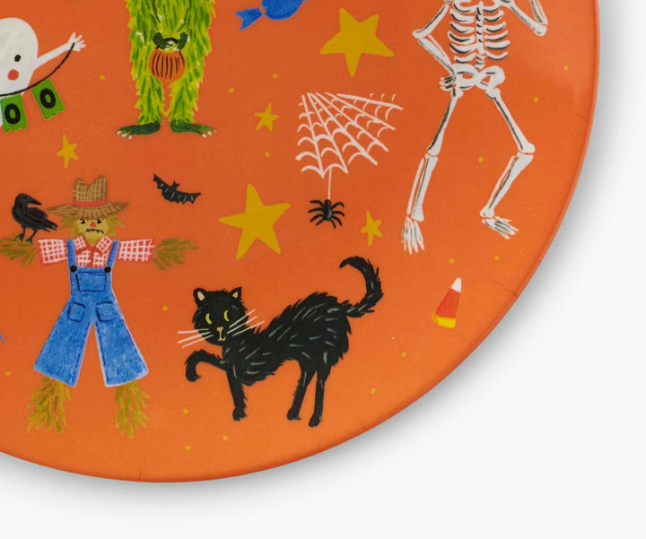 Halloween Parade Melamine Assorted Dessert Plates - Something Splendid Co.