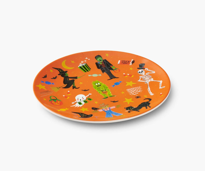 Halloween Parade Melamine Assorted Dessert Plates - Something Splendid Co.