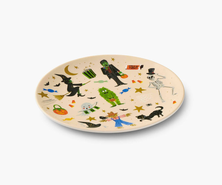 Halloween Parade Melamine Assorted Dessert Plates - Something Splendid Co.