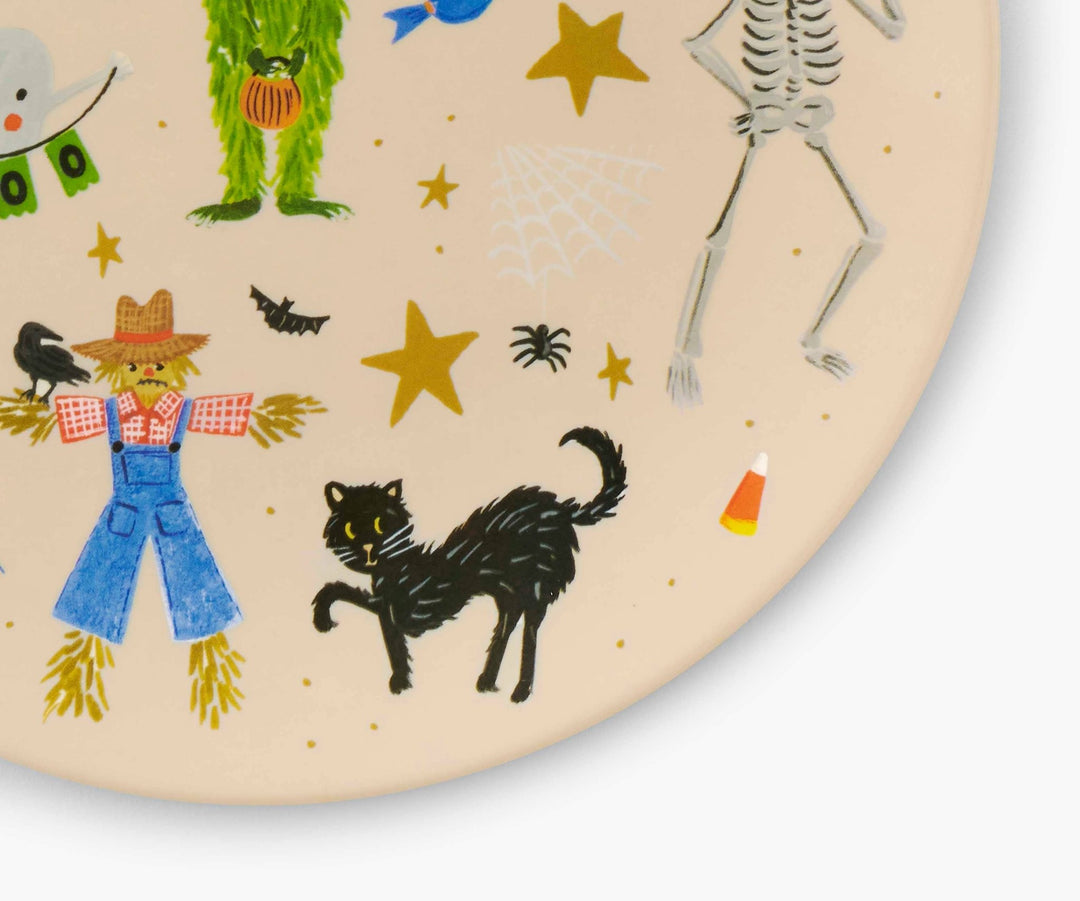 Halloween Parade Melamine Assorted Dessert Plates - Something Splendid Co.