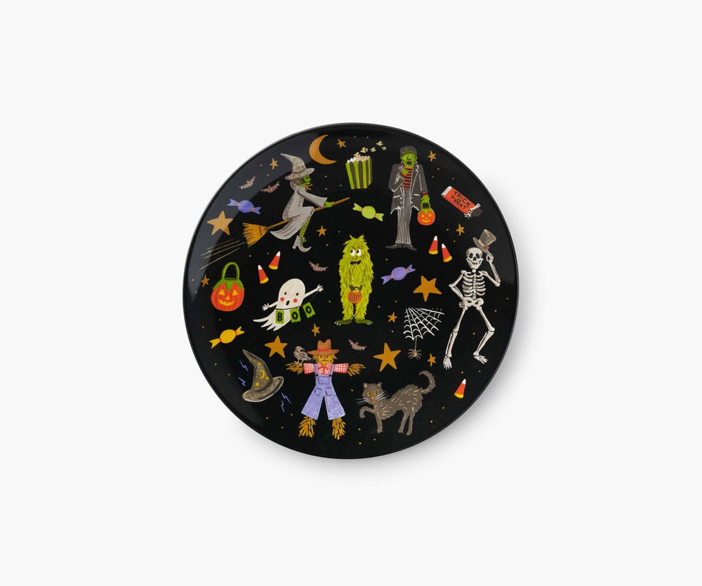 Halloween Parade Melamine Assorted Dessert Plates - Something Splendid Co.