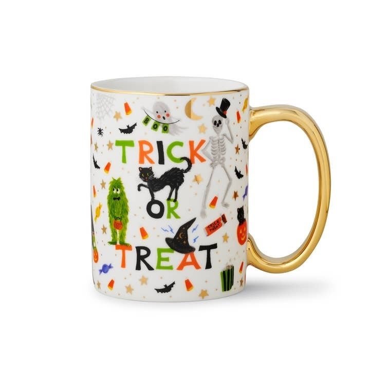 Halloween Parade Porcelain Mug - Something Splendid Co.