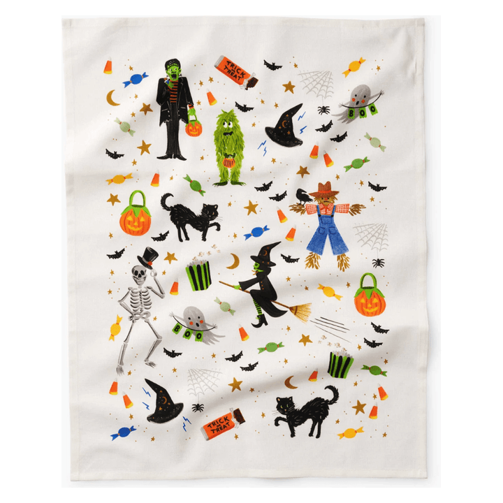 Halloween Parade Tea Towel - Something Splendid Co.