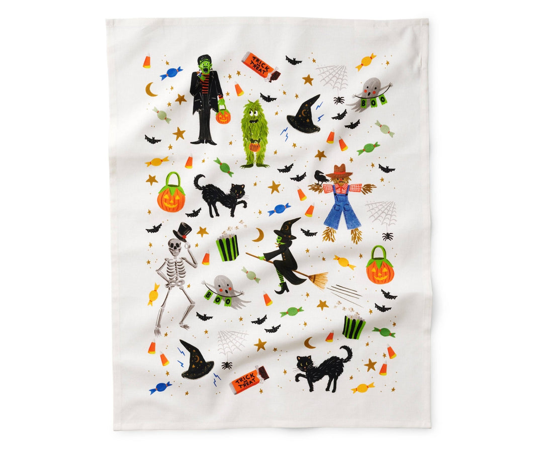 Halloween Parade Tea Towel - Something Splendid Co.