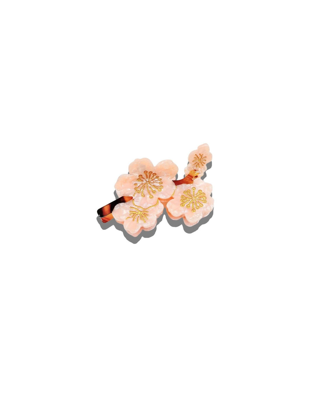 Hand - painted Cherry Blossom Flower Claw Hair Clip | Eco - Friendly - Something Splendid Co.