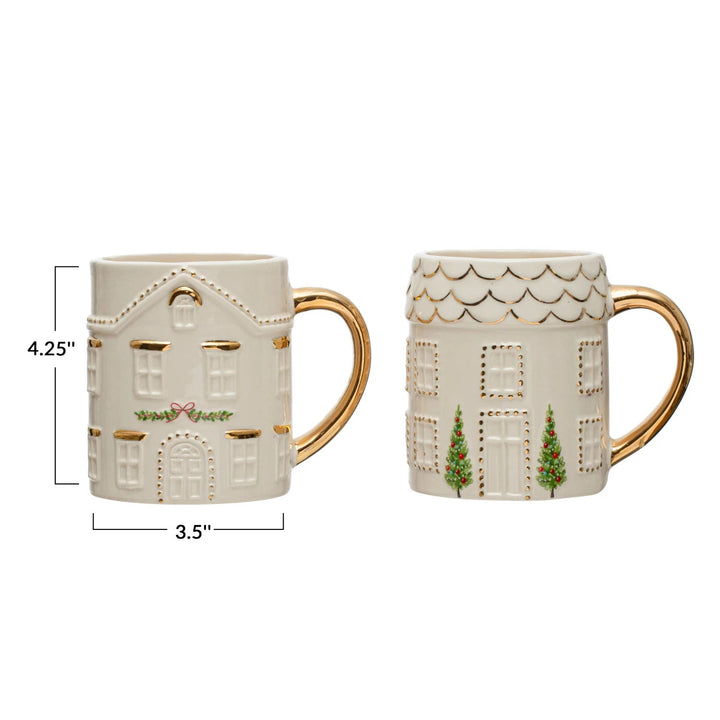 Hand - Painted Holiday Mug | 2 Styles - Something Splendid Co.