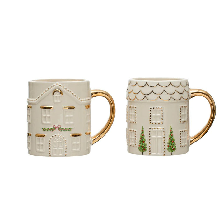 Hand - Painted Holiday Mug | 2 Styles - Something Splendid Co.