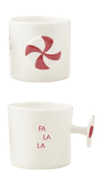 Hand-Painted Holiday Saying Mug, 12 oz, 6 Styles - Something Splendid Co.