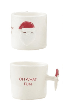Hand-Painted Holiday Saying Mug, 12 oz, 6 Styles - Something Splendid Co.