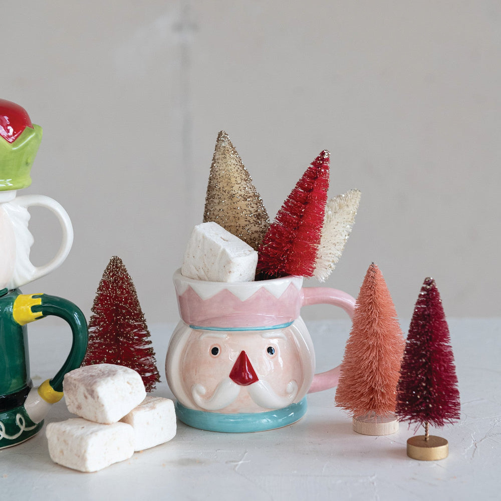 Hand-Painted Nutcracker Face Mug, 4 Styles - Something Splendid Co.