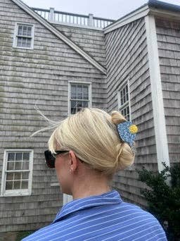 Hand - painted Pickleball Paddle Claw Hair Clip | Eco - Friendly - Something Splendid Co.