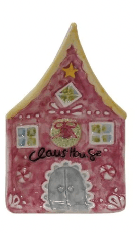 Hand - Painted Stoneware House Shaped Dishes, 6 Styles - Something Splendid Co.