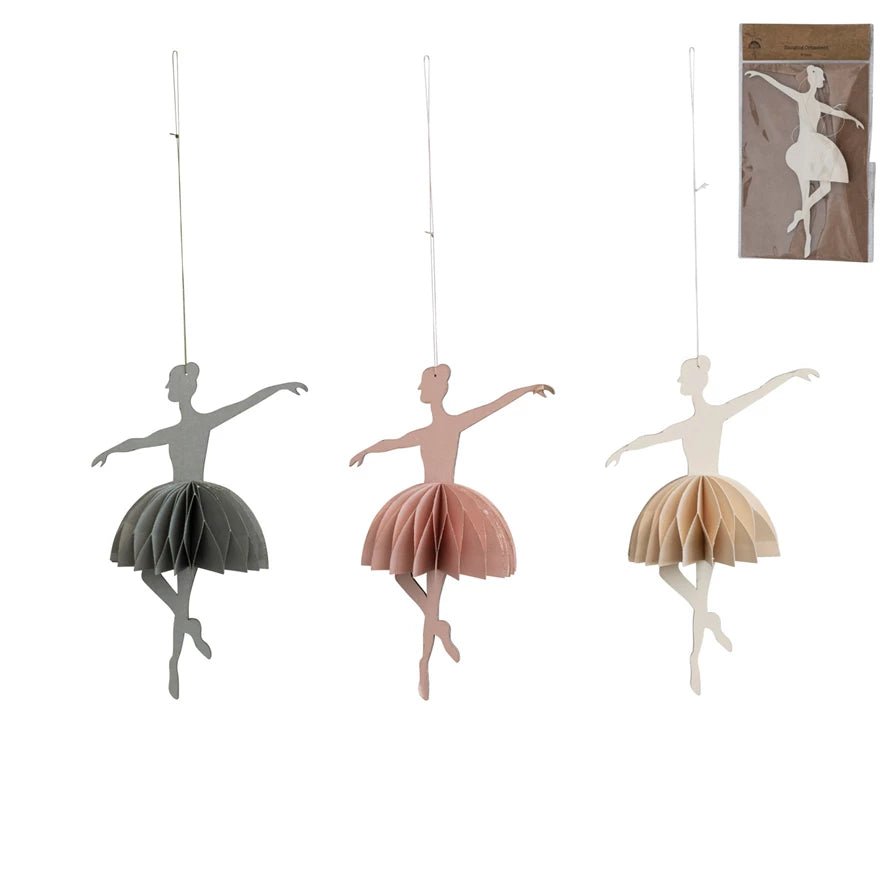 Handmade Ballerina Ornament - Something Splendid Co.