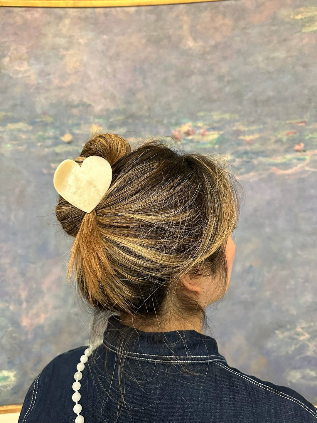 Handmade Heart Acetate Claw Hair Clip | Eco - Friendly - Something Splendid Co.