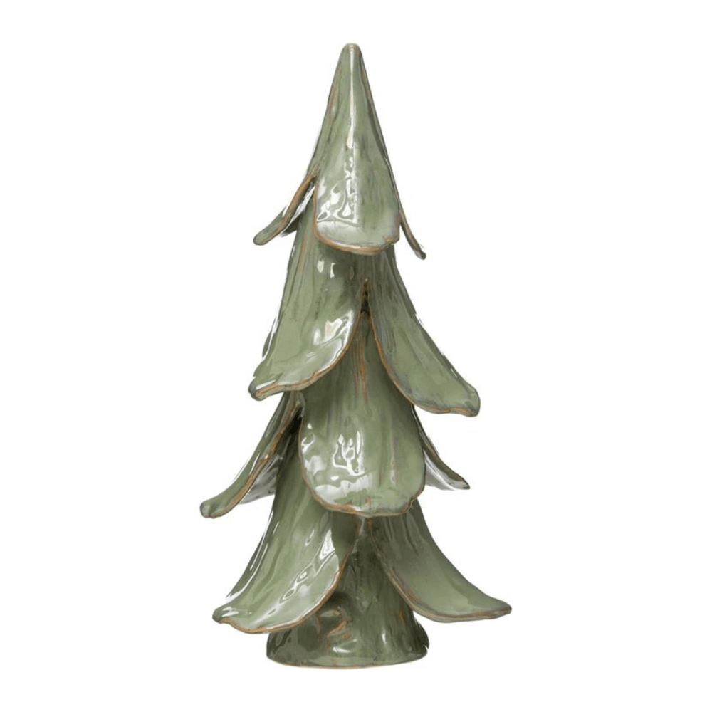 Handmade Stoneware Tree | Mint Color - Something Splendid Co.