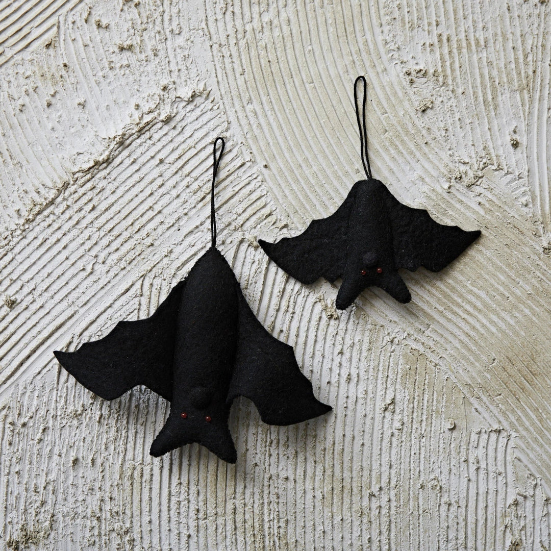 Handmade Wool Felt Bat Ornament - Something Splendid Co.