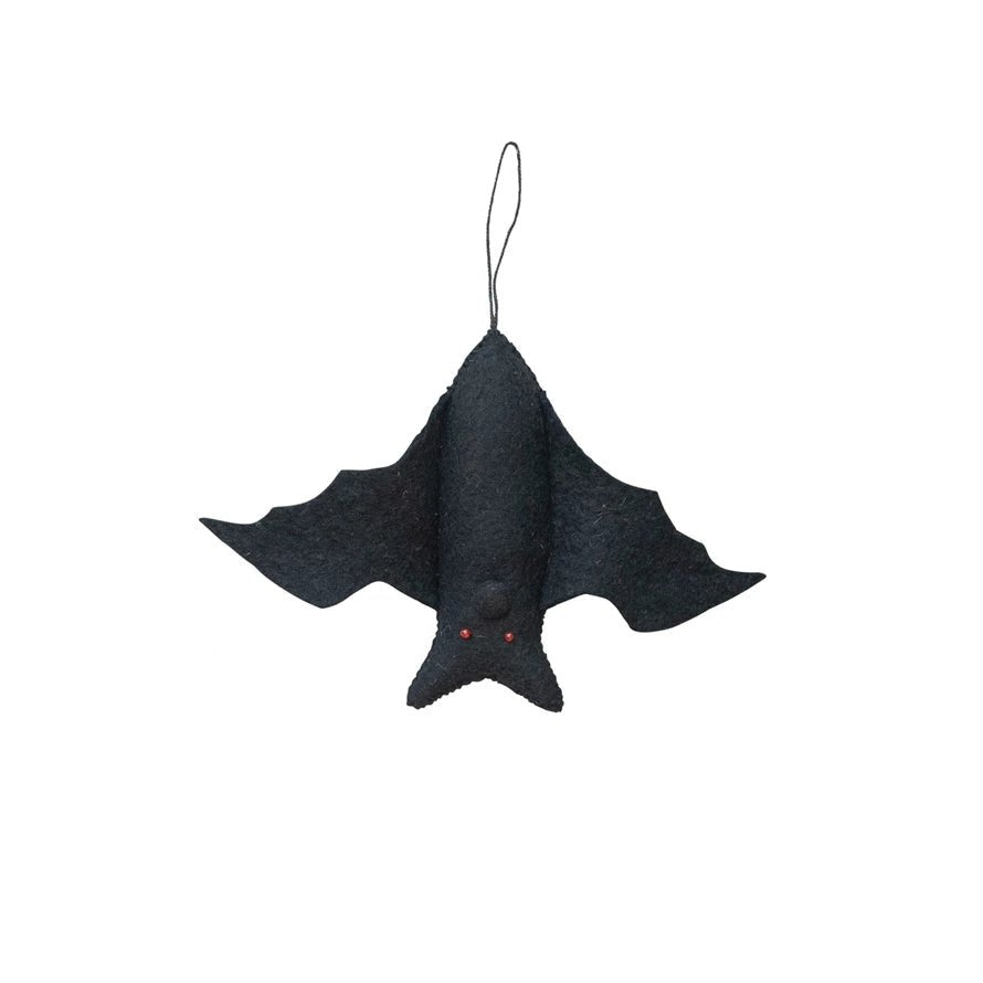 Handmade Wool Felt Bat Ornament - Something Splendid Co.