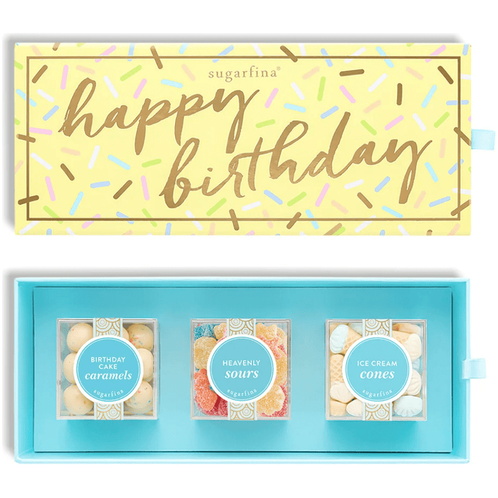 Happy Birthday - 3pc Candy Bento Box - Something Splendid Co.