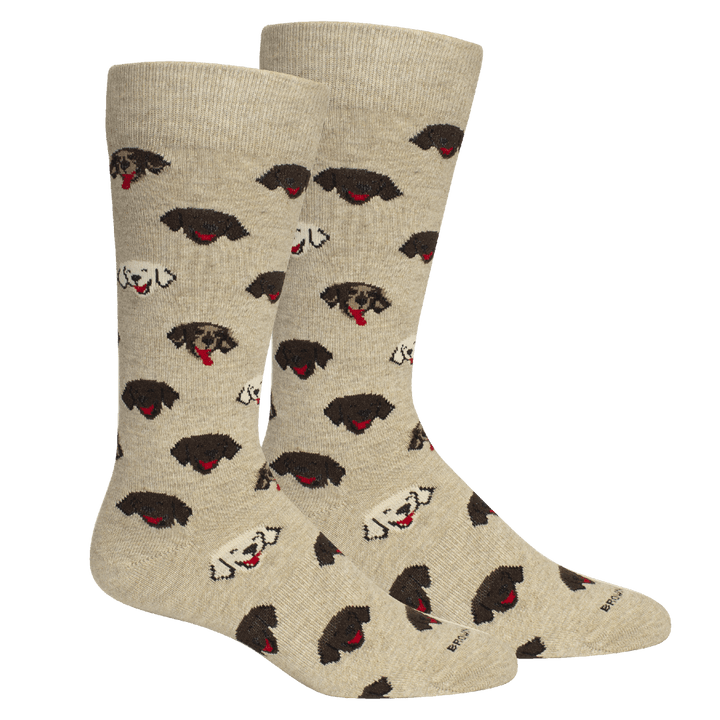 Happy Dog Socks: Black - Something Splendid Co.