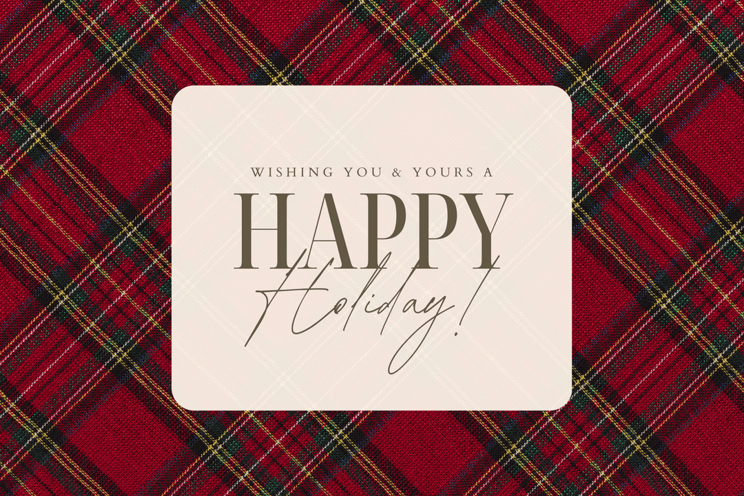 Happy Holiday Card - Something Splendid Co.