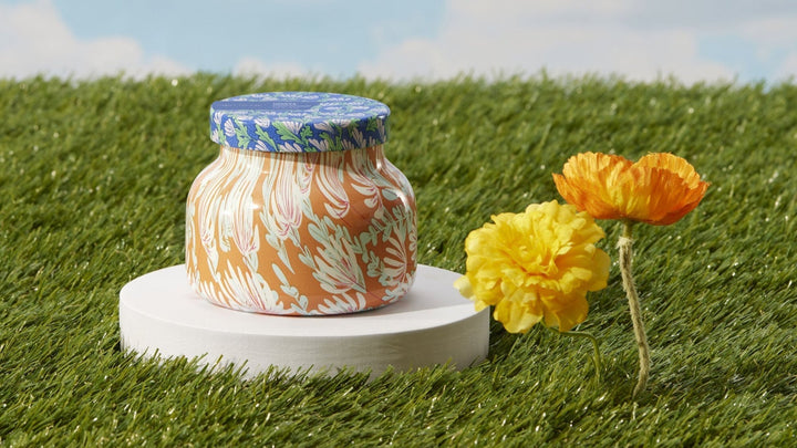 Havana Vanilla Pattern Play Petite Candle (8oz.) - Something Splendid Co.