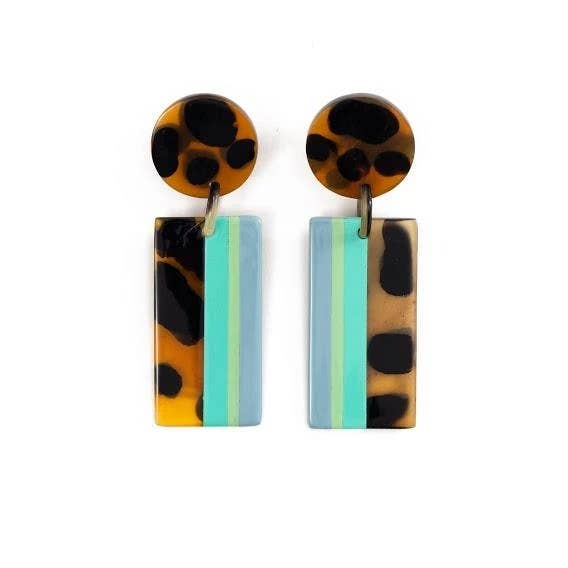 High Tide Cabana Earrings - Something Splendid Co.