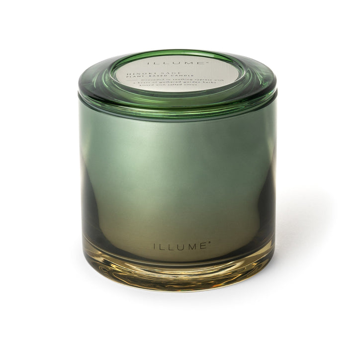 Hinoki Sage Statement Glass Candle - Something Splendid Co.