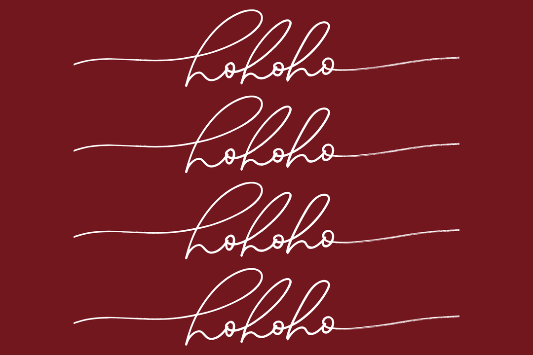 Ho Ho Ho Card - Something Splendid Co.