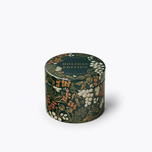 Holiday 3 oz Tin Candle - Something Splendid Co.