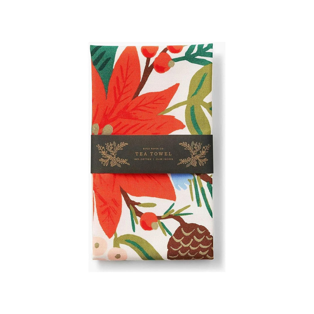 Holiday Bouquet Tea Towel - Something Splendid Co.