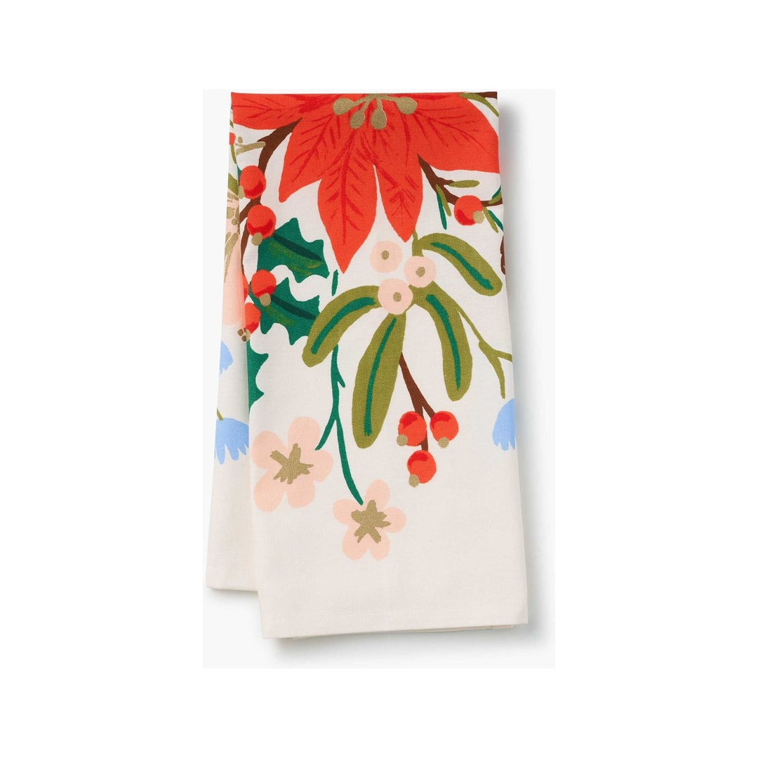 Holiday Bouquet Tea Towel - Something Splendid Co.