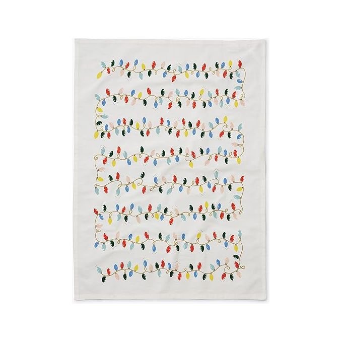 Holiday Lights Tea Towel - Something Splendid Co.