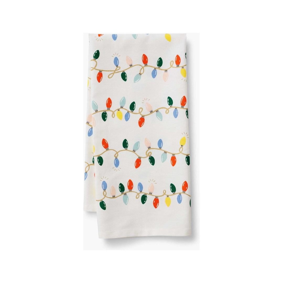 Holiday Lights Tea Towel - Something Splendid Co.